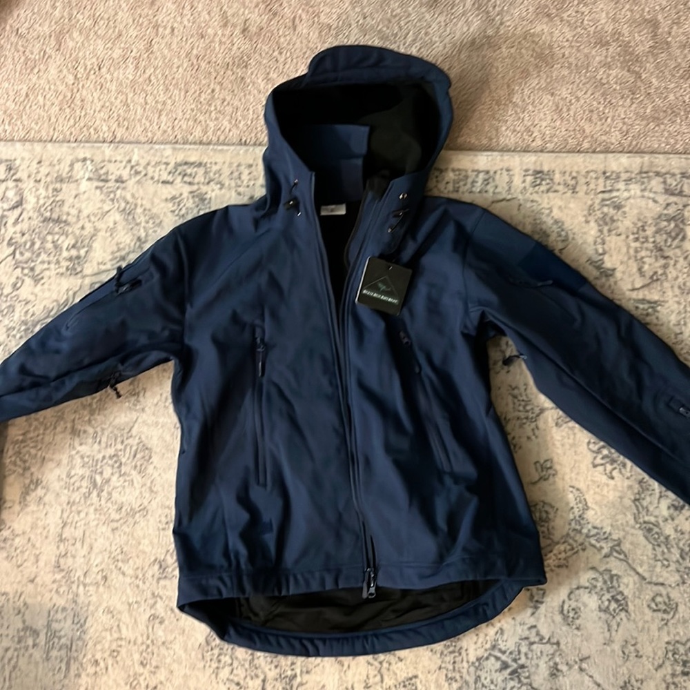 Navy blue all weather jacket